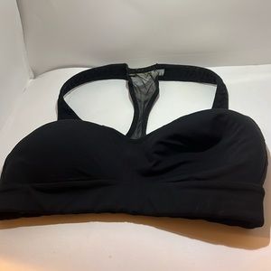 Lululemon small workout bra, black